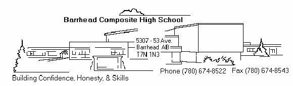 Map of Barrhead Composite High School