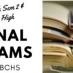 Sr High Sem 2 and Jr High Final Exams