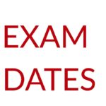 EXAM DATES (1)
